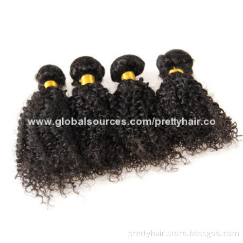 Brazilian kinky curl human hair
